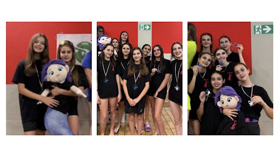 Ottimi risultati per le ragazze del sincronizzato del Centro Alcarotti